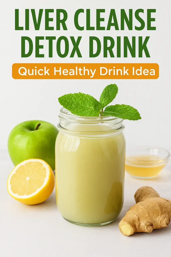 liver cleanse detox drink