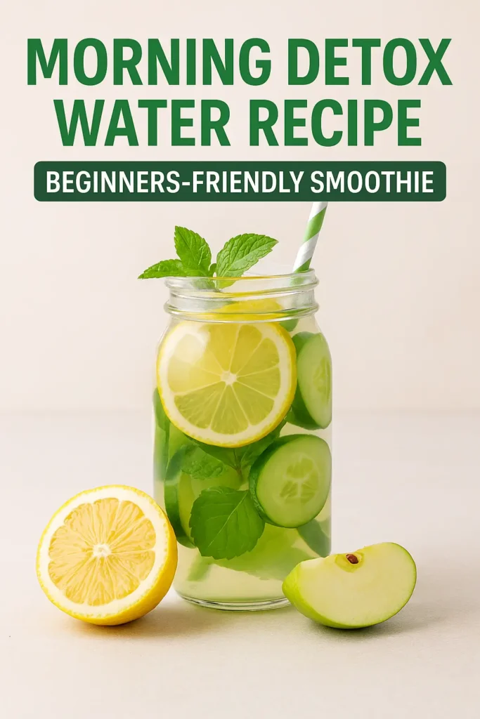 Morning Detox Water Recipe