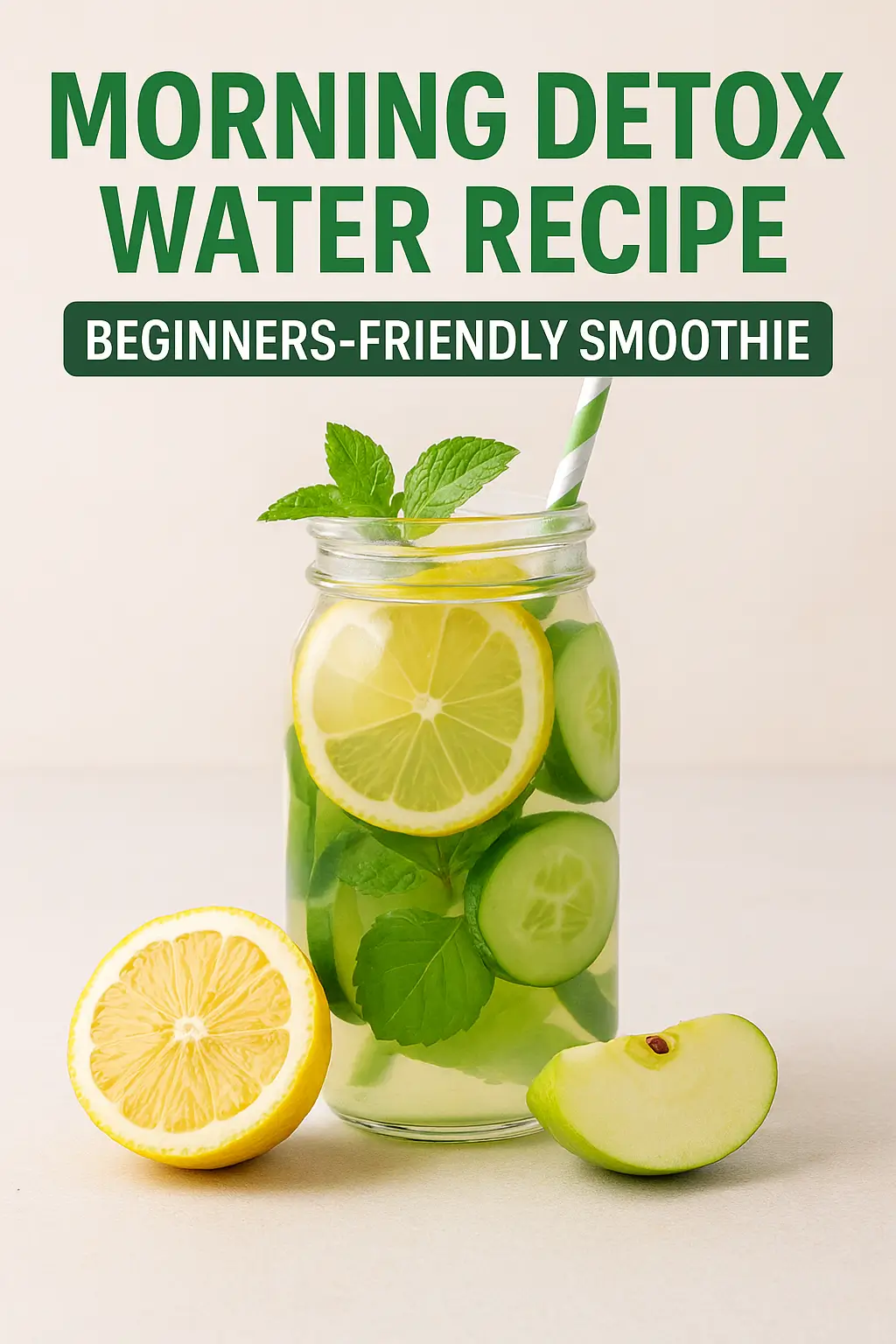 Morning Detox Water Recipe