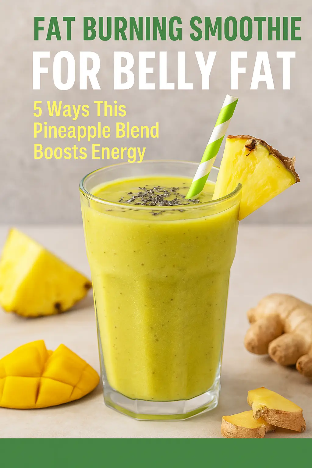 fat burning smoothie for belly fat