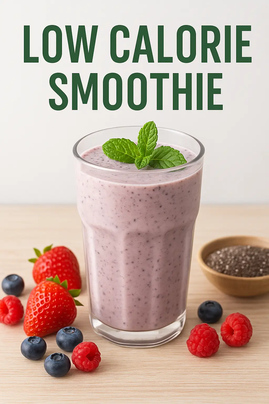 low calorie smoothie recipe