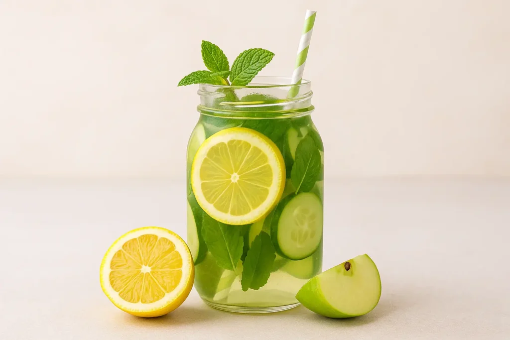 morning detox water recipe