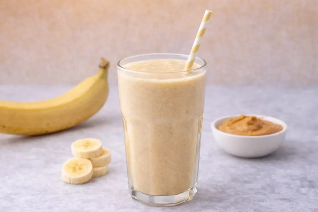 banana peanut butter smoothie
