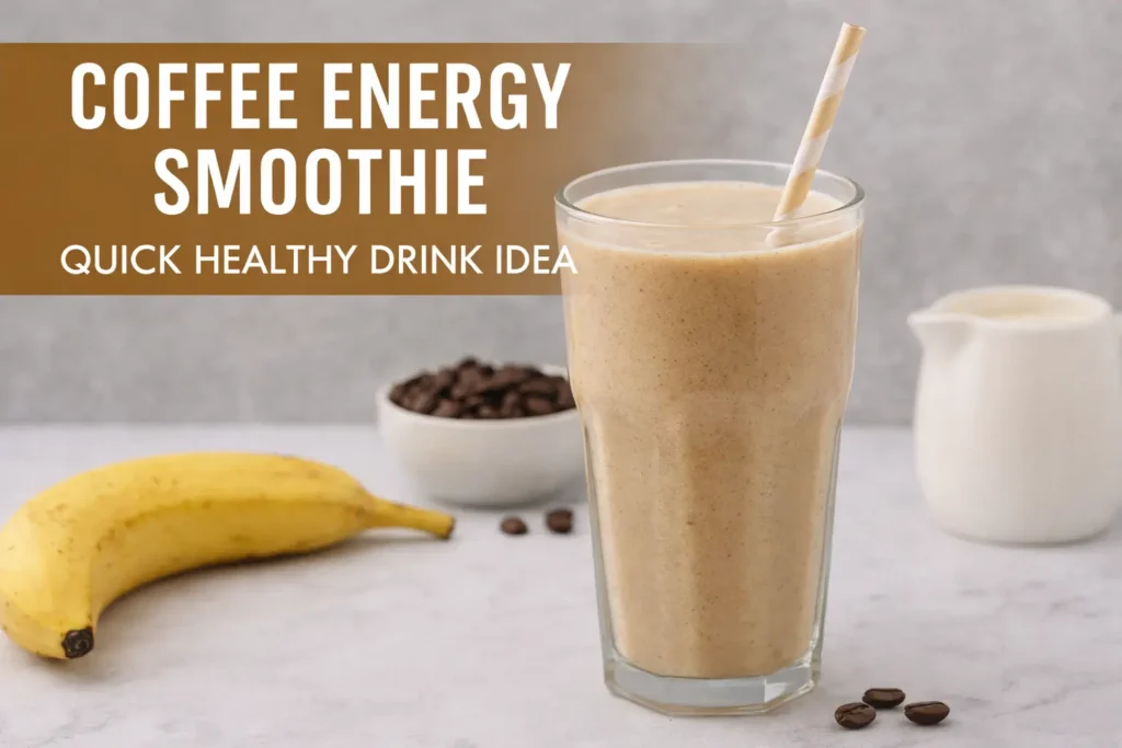 coffee energy smoothie