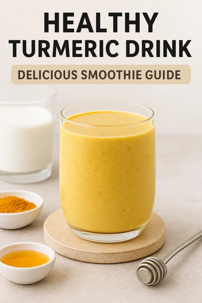 healthy turmeric drink