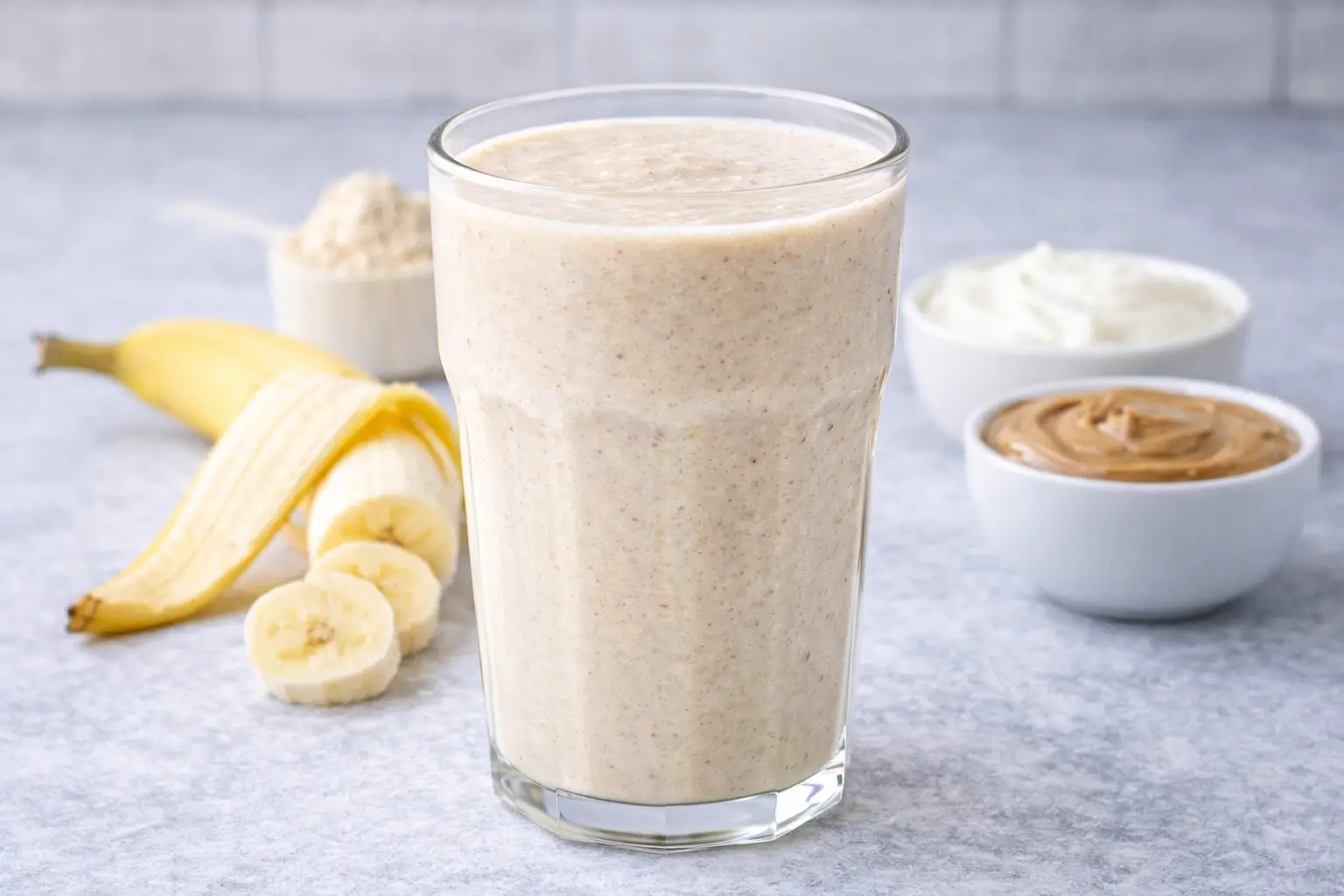 high protein breakfast shake