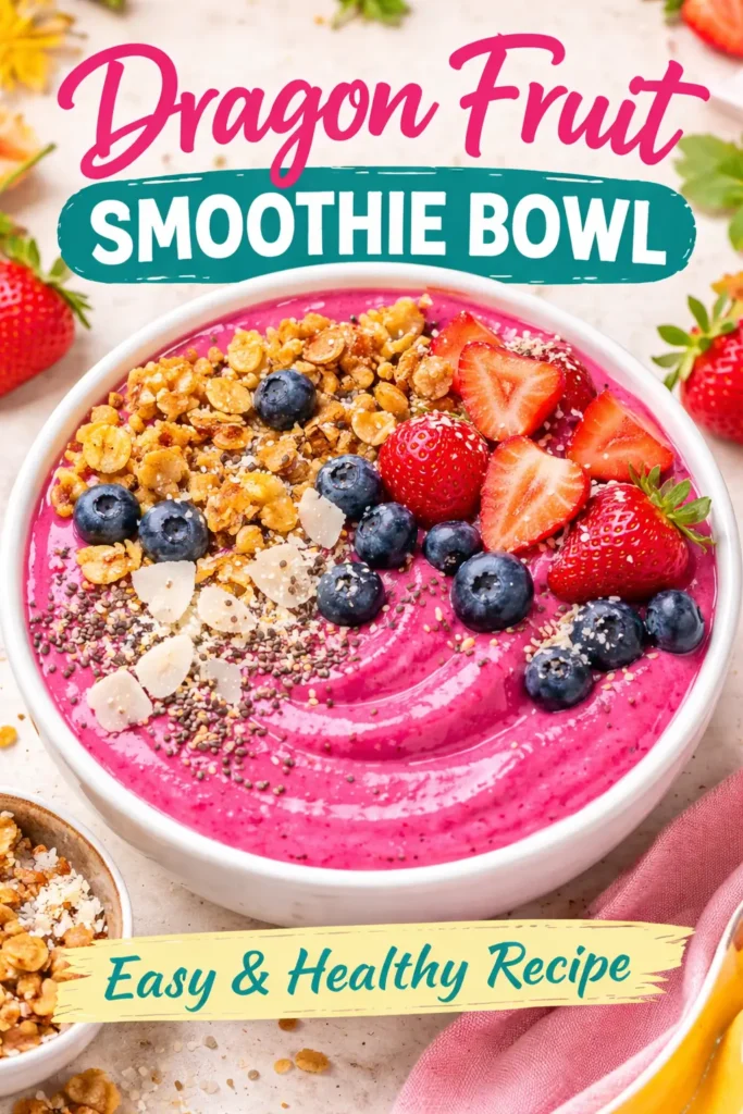 dragon fruit smoothie bowl recipe
