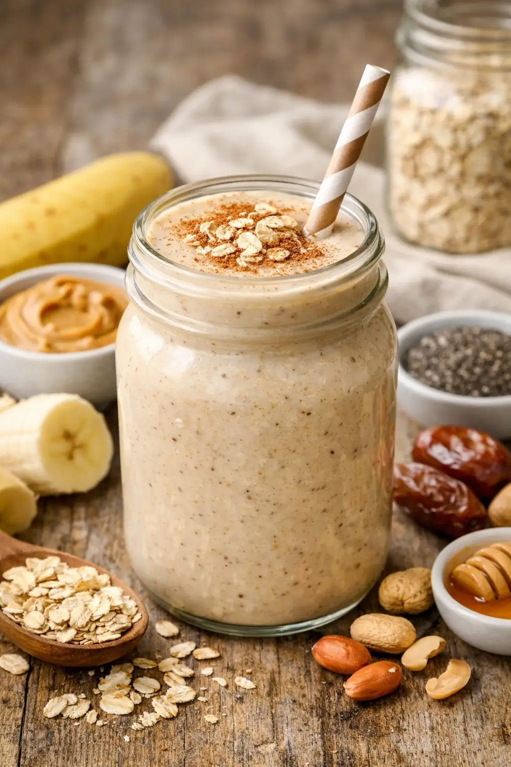 overnight oats smoothie